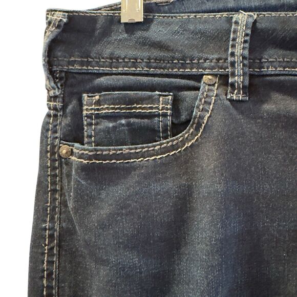 Silver Suki Skinny Jeans Womens Size 31X31 Dark Wash Denim Stretch Mid Rise Blue - Picture 3 of 10